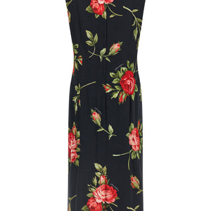 Dolce & Gabbana Bouquet Rose Dress