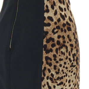 Dolce & Gabbana Animal-print Corset Dress