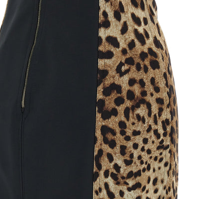 Dolce & Gabbana Animal-print Corset Dress