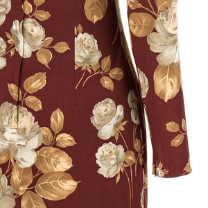 Dolce & Gabbana Rose Print Dress