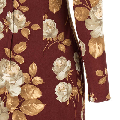 Dolce & Gabbana Rose Print Dress