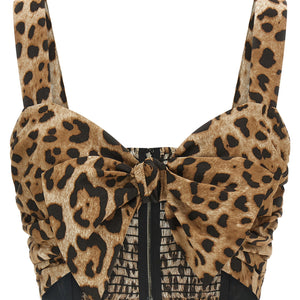 Dolce & Gabbana Sweetheart Neckline Top