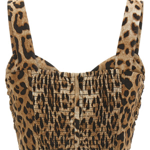 Dolce & Gabbana Sweetheart Neckline Top