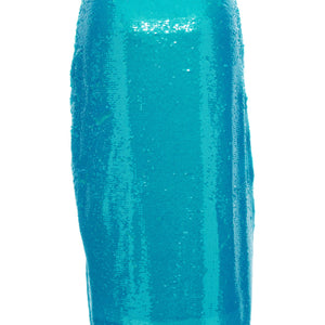 Ganni Sequin Midi Skirt