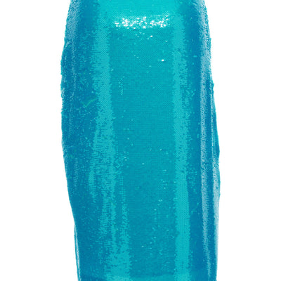 Ganni Sequin Midi Skirt