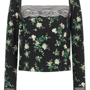 Dolce & Gabbana Flower Print Top
