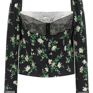 Dolce & Gabbana Flower Print Top