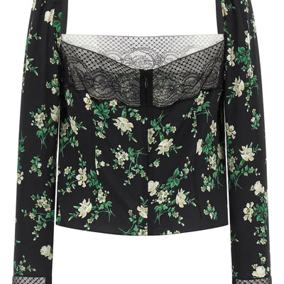 Dolce & Gabbana Flower Print Top