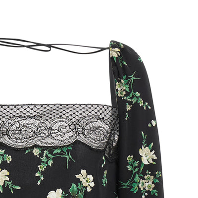 Dolce & Gabbana Flower Print Top