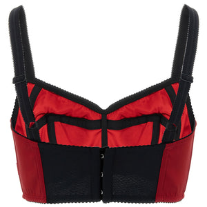 Dolce & Gabbana Bustier Top With Stitching