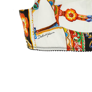 Dolce & Gabbana Carretto Crop Top