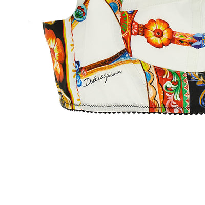 Dolce & Gabbana Carretto Crop Top