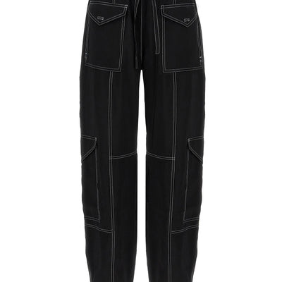 Ganni Light Slub Pocket Pants