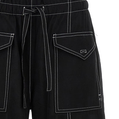 Ganni Light Slub Pocket Pants