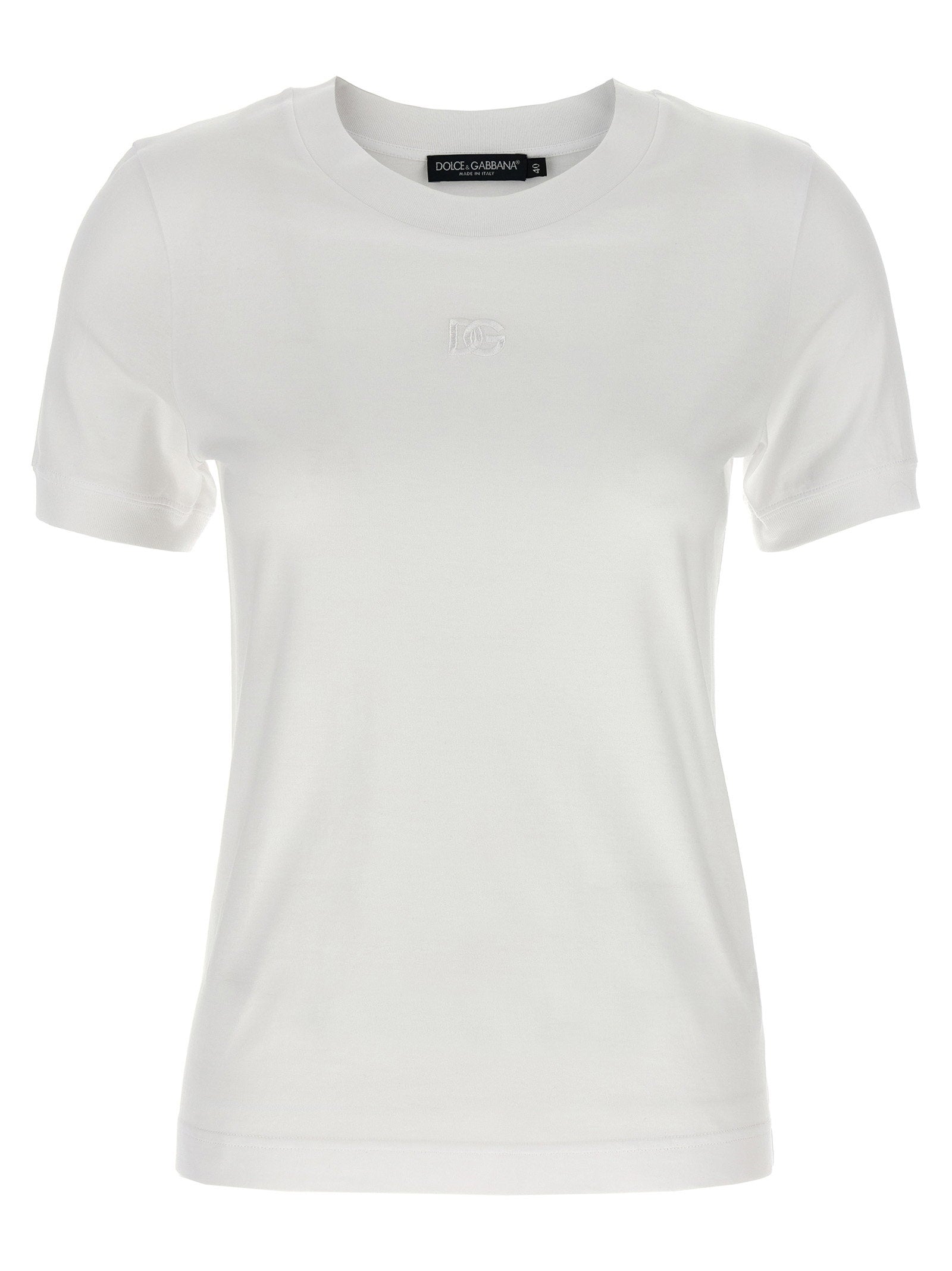 Dolce & Gabbana Logo Embroidery T-shirt