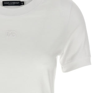 Dolce & Gabbana Logo Embroidery T-shirt