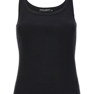 Dolce & Gabbana Ribbed Tank Top
