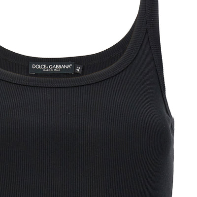Dolce & Gabbana Ribbed Tank Top