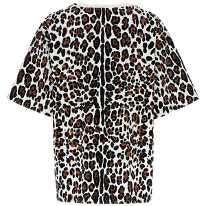 Dolce & Gabbana Animal Print Logo Plaque T-shirt