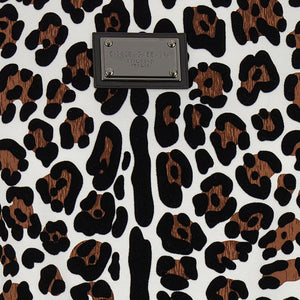 Dolce & Gabbana Animal Print Logo Plaque T-shirt