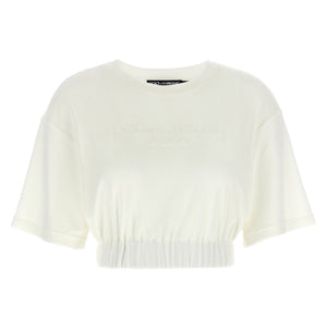 Dolce & Gabbana Logo Chenille Top