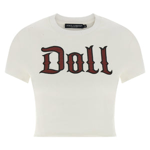 Dolce & Gabbana Used Effect Cotton T-shirt