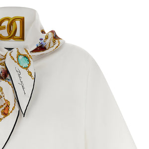 Dolce & Gabbana T-shirt With Scarf