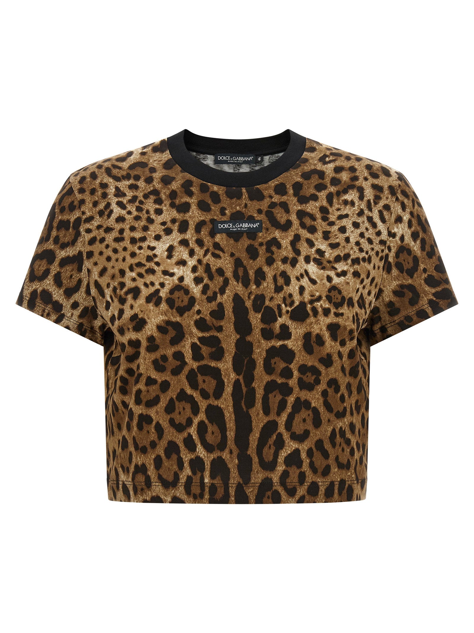 Dolce & Gabbana Leo Cropped T-shirt