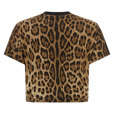 Dolce & Gabbana Leo Cropped T-shirt