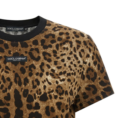Dolce & Gabbana Leo Cropped T-shirt
