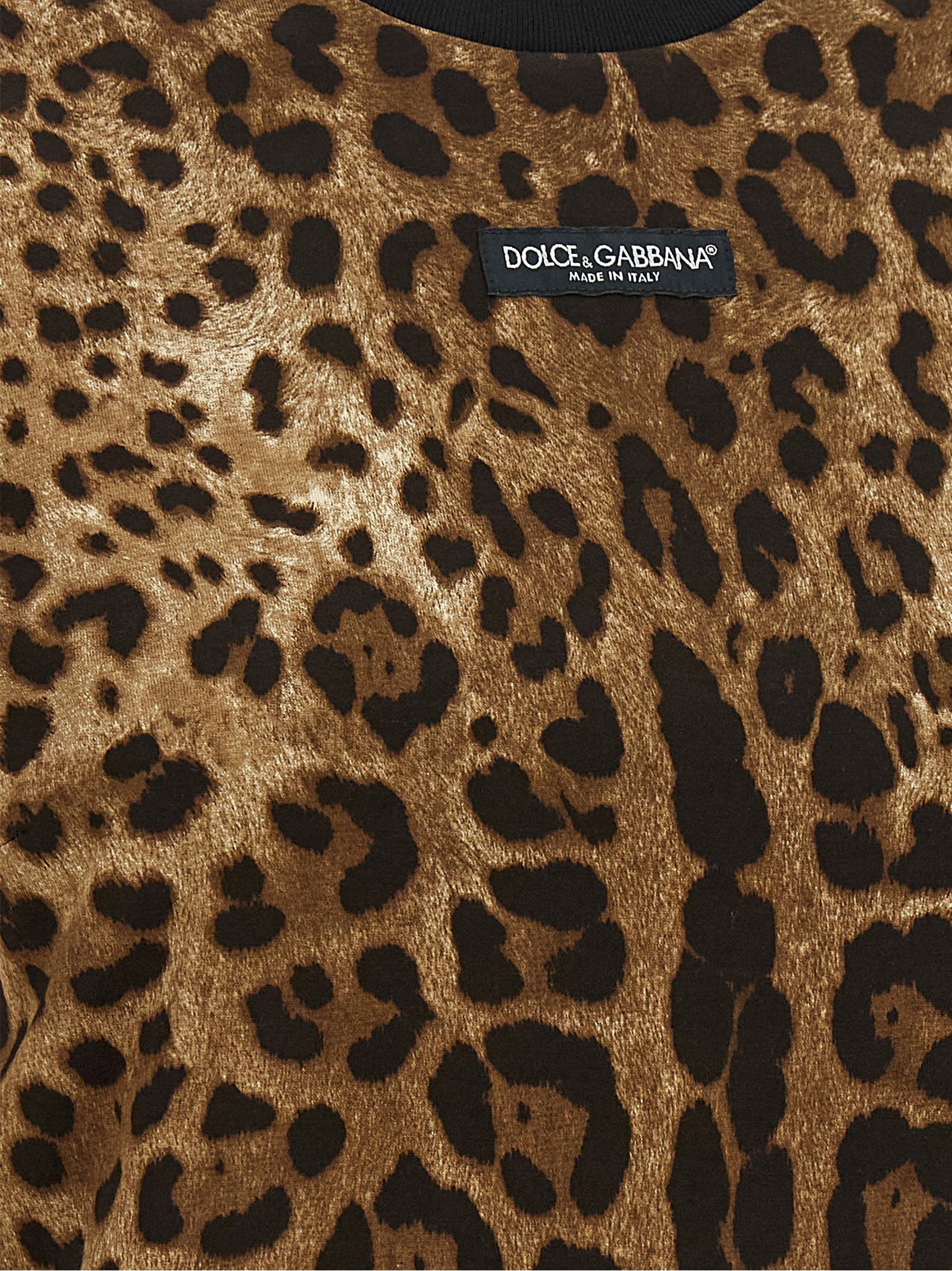 Dolce & Gabbana Leo Cropped T-shirt