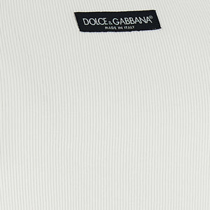 Dolce & Gabbana Logo Patch Tank Top