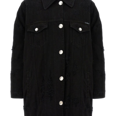 Dolce & Gabbana Denim Long Jacket