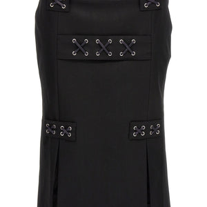 Alessandra Rich Lace-up Skirt