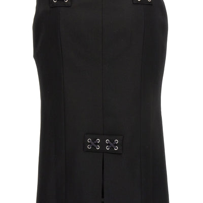 Alessandra Rich Lace-up Skirt