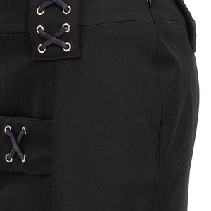Alessandra Rich Lace-up Skirt
