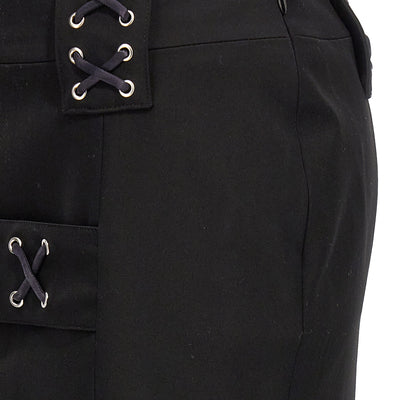 Alessandra Rich Lace-up Skirt