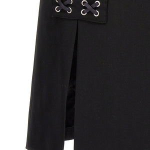 Alessandra Rich Lace-up Skirt