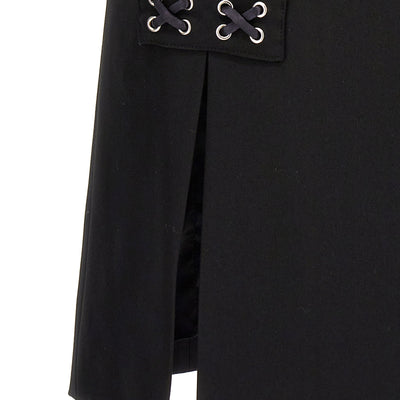 Alessandra Rich Lace-up Skirt