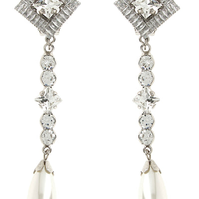 Alessandra Rich Pendant Earrings