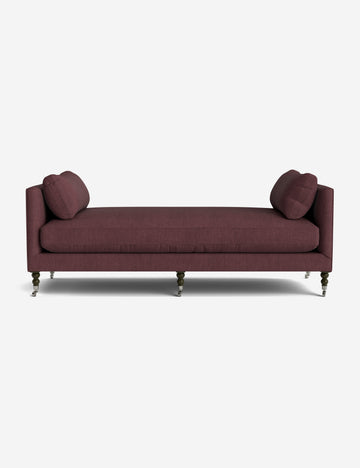 Oxblood Linen Weave