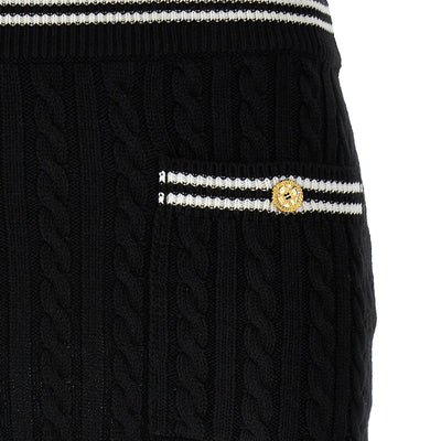 Alessandra Rich Braided Skirt