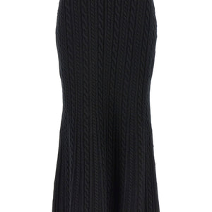 Alessandra Rich Maxi Wool Skirt