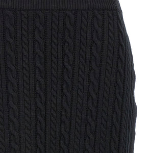 Alessandra Rich Maxi Wool Skirt