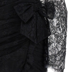 Alessandra Rich Draped Dress.
