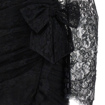 Alessandra Rich Draped Dress.