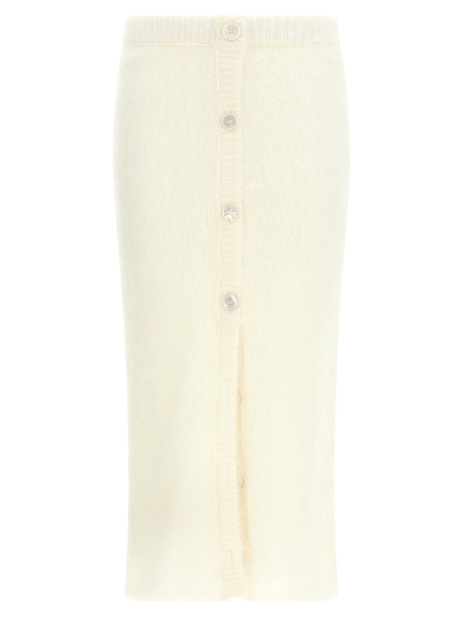 Alessandra Rich Carded Mohair Skirt