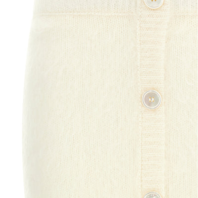 Alessandra Rich Carded Mohair Skirt