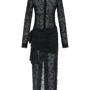 Alessandra Rich Lace Bustier Dress