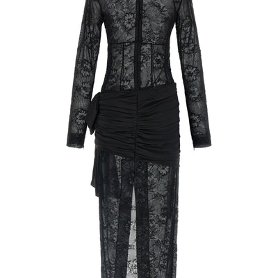 Alessandra Rich Lace Bustier Dress